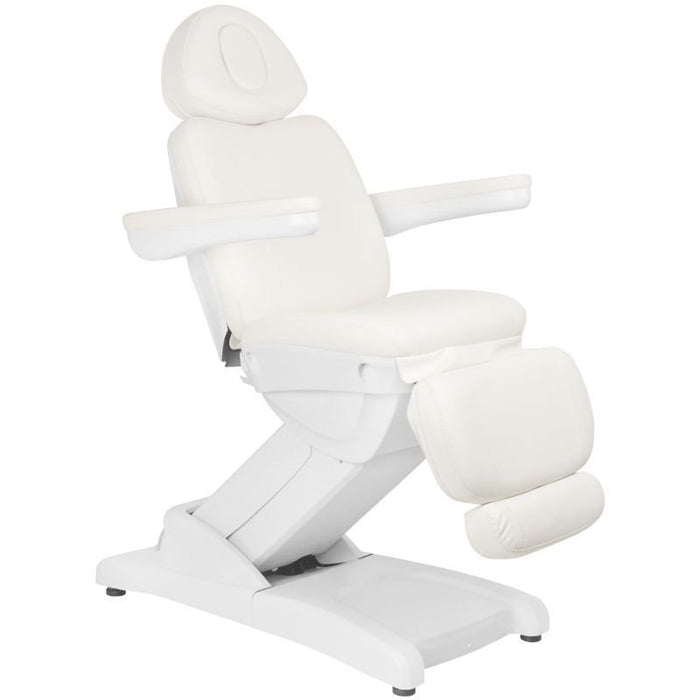 Fotel kosmetyczny elektr. Azzurro 871 4sil. - biały