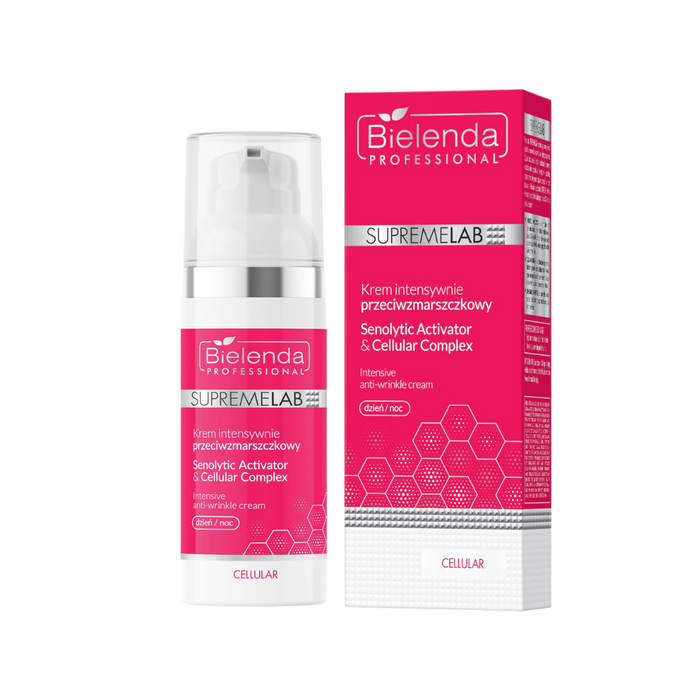 Bielenda Supremelab CELLULAR Krem intensywnie przeciwzmarszczkowy Senolytic Activator &amp; Cellular Complex 50ml