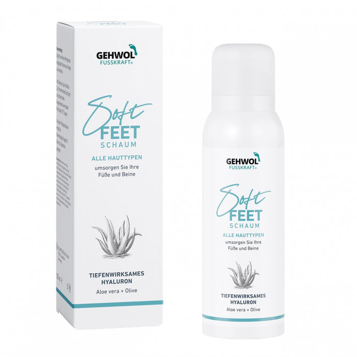 Gehwol Fusskraft Soft Feet, pianka pielęgnacyjna do skóry 125ml
