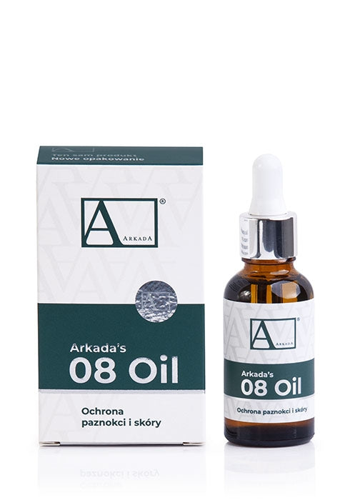 AARKADA Płyn ochronny do skóry stóp i paznokci 08 Oil 30 ml