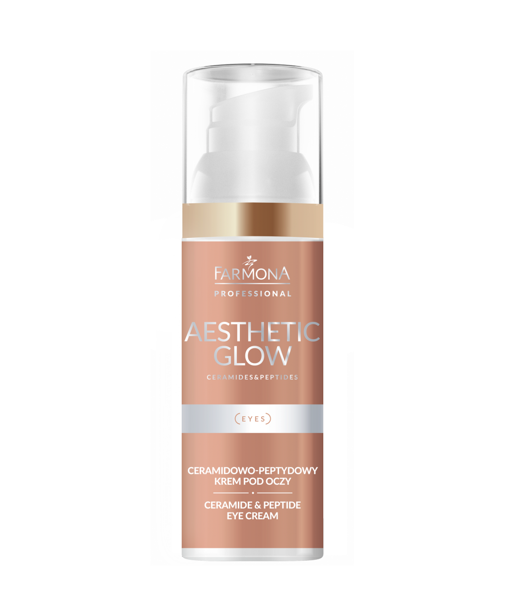 Farmona AESTHETIC GLOW Ceramidowo-peptydowy krem pod oczy 50ml