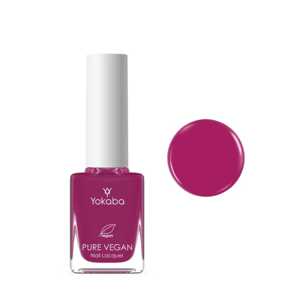 Yokaba Lakier klasyczny PURE VEGAN - Charming Fushia 08 10ml