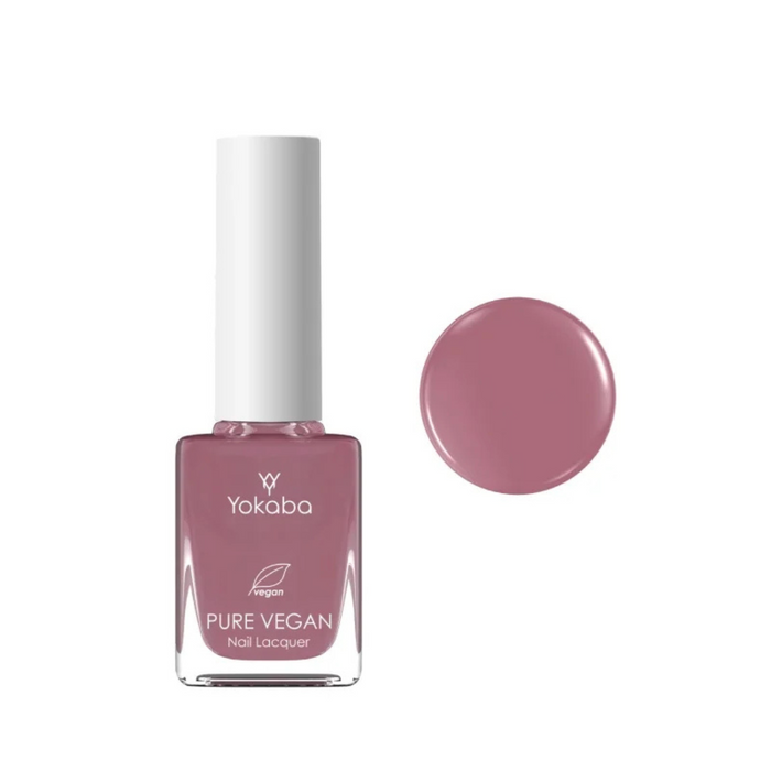Yokaba Lakier klasyczny PURE VEGAN - Dirty Pink 07 10ml
