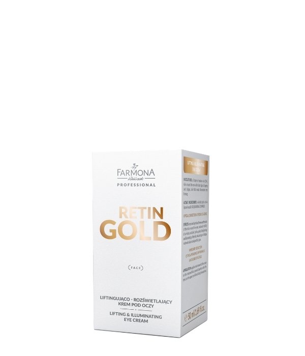 Farmona RETIN GOLD Liftingująco-rozświetlający krem pod oczy 50ml