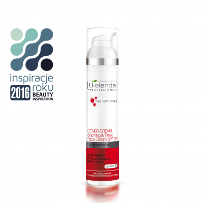 Bielenda - Post Treatment Care - Cover Cream - Tonująco - łagodzący krem do twarzy 100 ml
