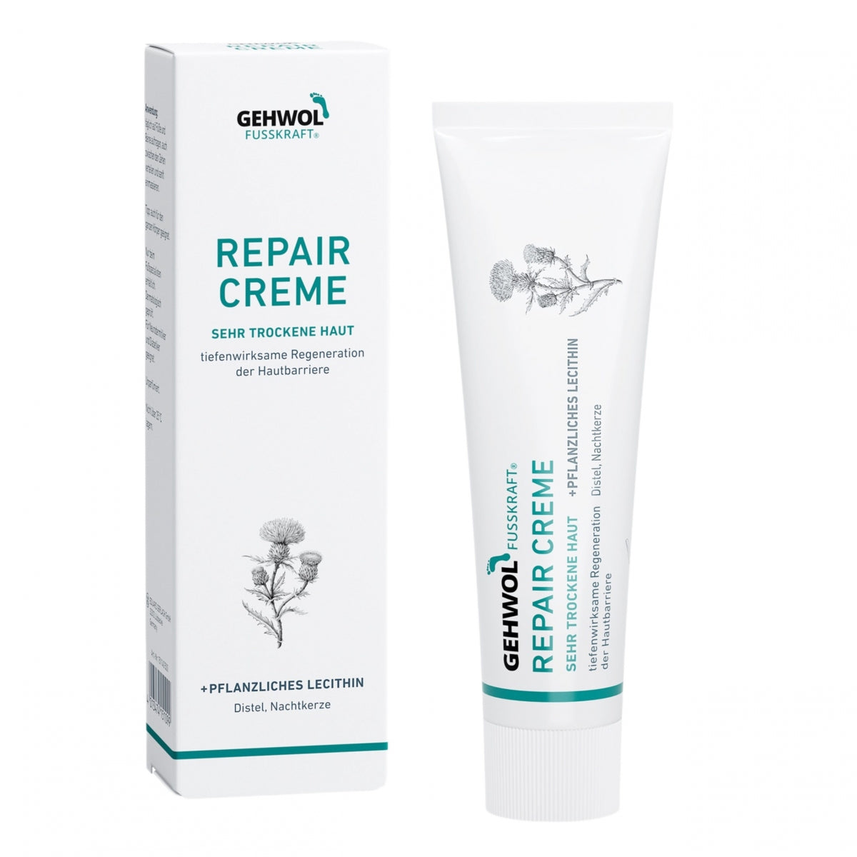 Gehwol Fusskraft Repair Creme - Krem regenerujący do bardzo suchej skóry 75ml