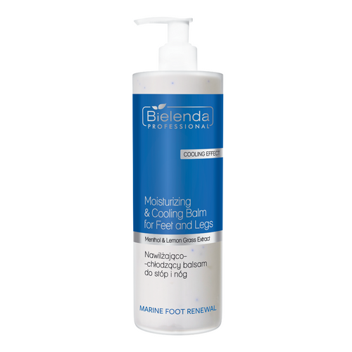 Bielenda MARINE FOOT RENEWAL Nawilżająco-chłodzący balsam do stóp i nóg, 500ml