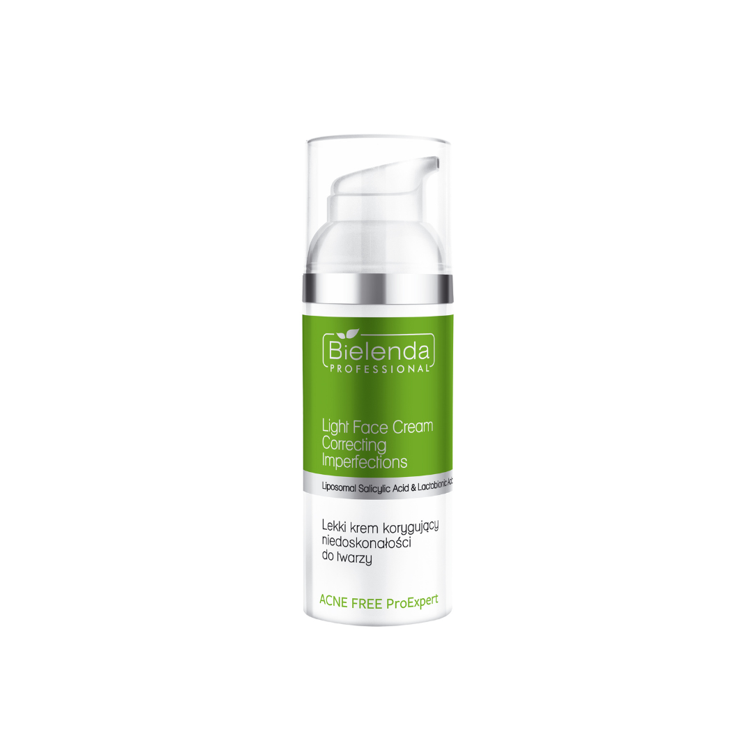 Bielenda Acne Free ProExpert Krem redukujący niedoskonałości z kwasami,  50ml
