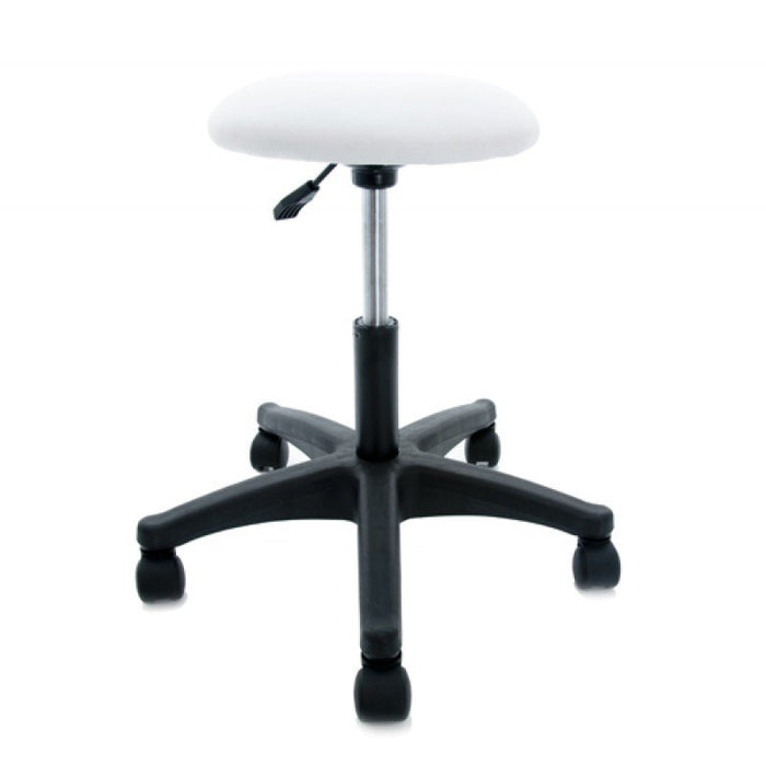 Taboret kosmetyczny AM-312 biały