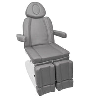 Fotel kosmetyczny elektr. Azzurro 708AS Pedi 3sil. - szary