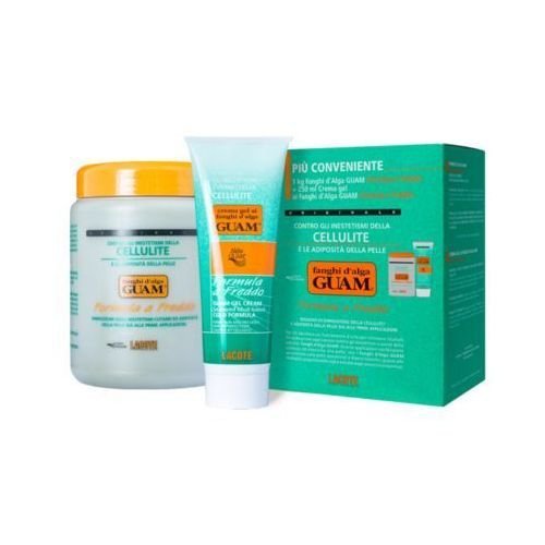 Guam Chłodzący błotny koncentrat wyszczuplający i antycellulitowy + żel chłodzący wyszczuplający i antycellulitowy - 1kg+ żel 250ml
