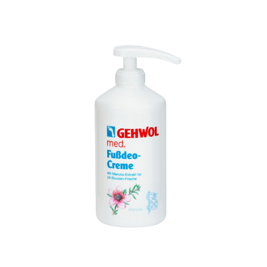 Gehwol Fussdeo-creme - Intensywny krem silnie odświeżający do stóp - 500ml