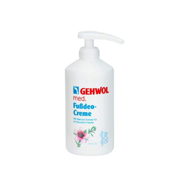 Gehwol Fussdeo-creme - Intensywny krem silnie odświeżający do stóp - 500ml