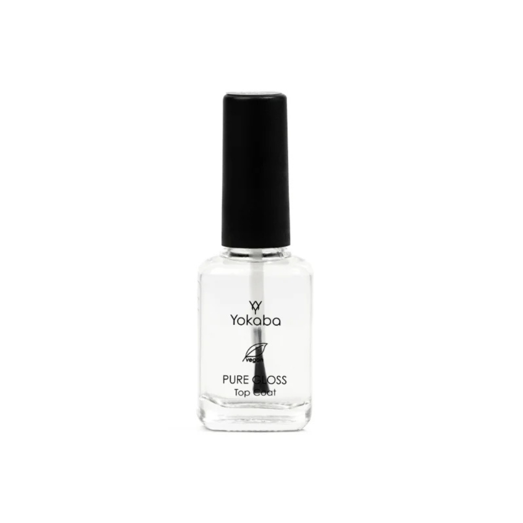 Yokaba PURE GLOSS TOP COAT – top do lakieru klasycznego 15ml