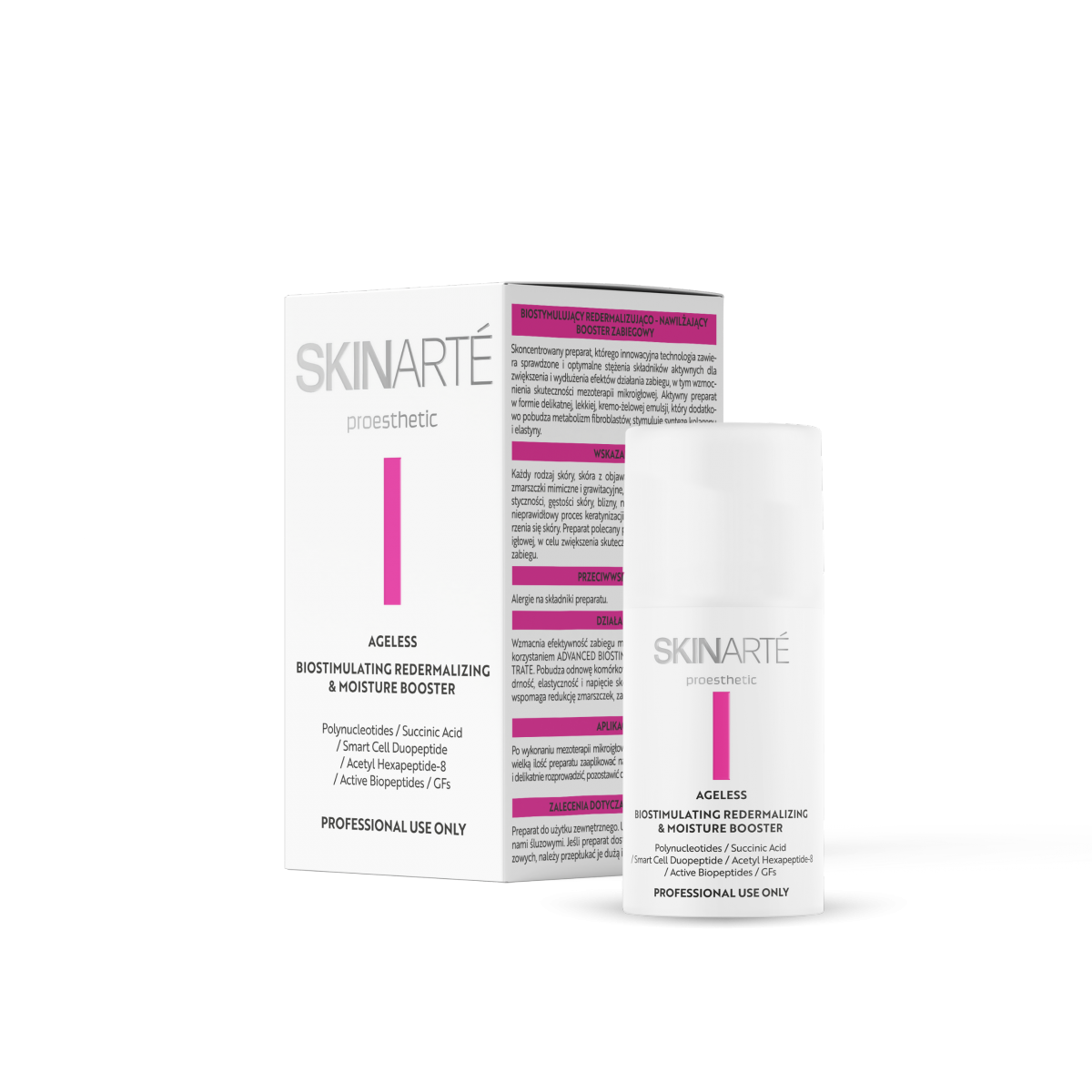 SkinArté Biostymulujący redermalizująco-nawilżający  booster zabiegowy  15g