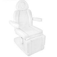 Fotel kosmetyczny elektr. Azzurro 708A 4sil. - biały