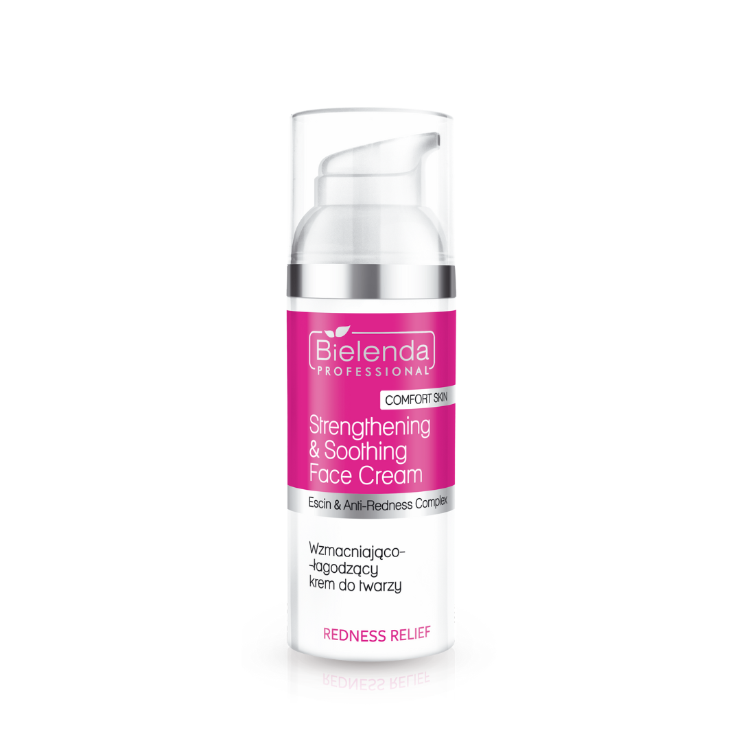 Bielenda REDNESS RELIEF Wzmacniająco-łagodzący krem na naczynka, 50 ml