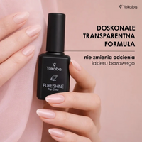 Yokaba PURE SHINE TOP COAT – top do lakieru klasycznego 15ml
