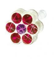 BLOMDAHL - 12-0114-48 DAISY 5mm Ruby/ Rose