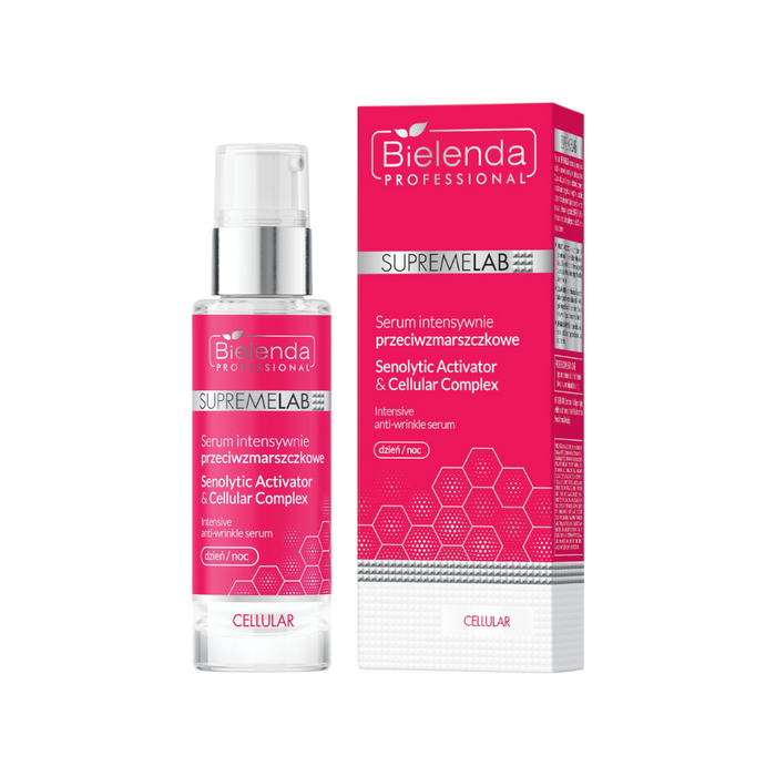 Bielenda Supremelab CELLULAR Serum intensywnie przeciwzmarszczkowe Senolytic Activator &amp; Cellular Complex 30ml