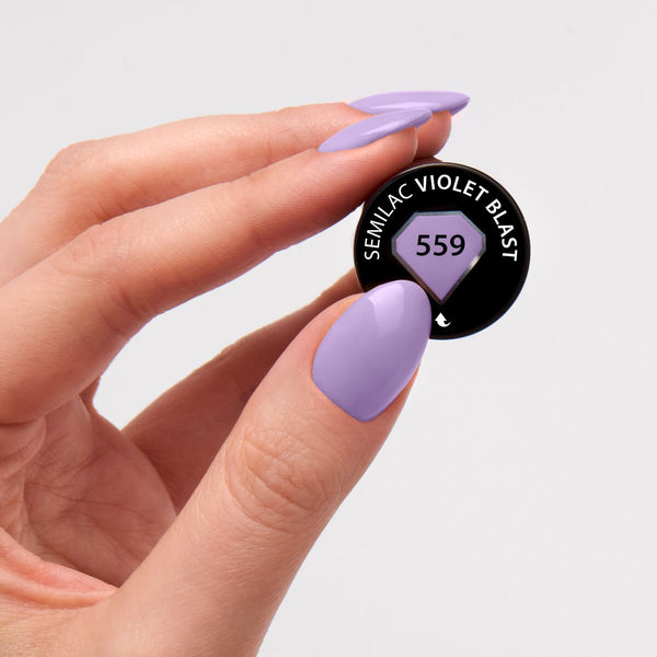 Semilac Lakier hybrydowy 559 Violet Blast 7 ml