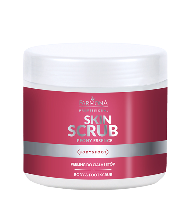 Farmona  Skin Scrub Peony Essence  - Peeling do Ciała i stóp 500g