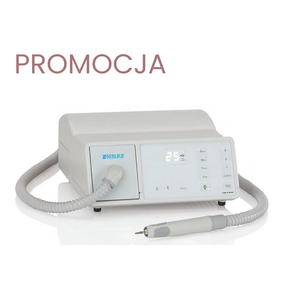 Frezarka do pedicure Luna AT Micro z pochłaniaczem pyłu VAT 23%
