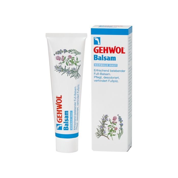 Gehwol Balsam - Balsam odświeżający do stóp dla suchej skóry - 125ml