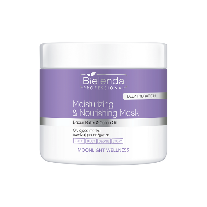 Bielenda MOONLIGHT WELLNESS Otulająca maska nawilżająco-odżywcza 600g