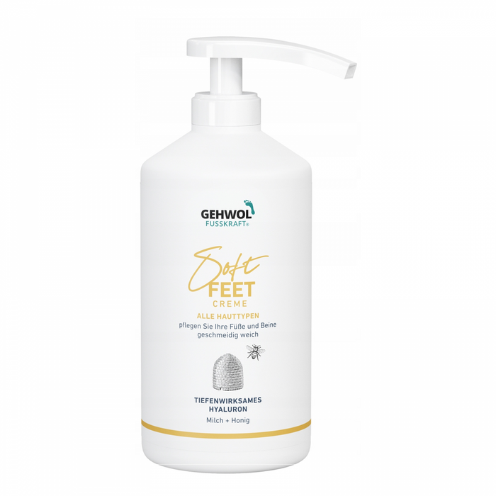 Gehwol Fusskraft Soft feet krem - Krem do stóp i nóg z kwasem hialuronowym - 500ml