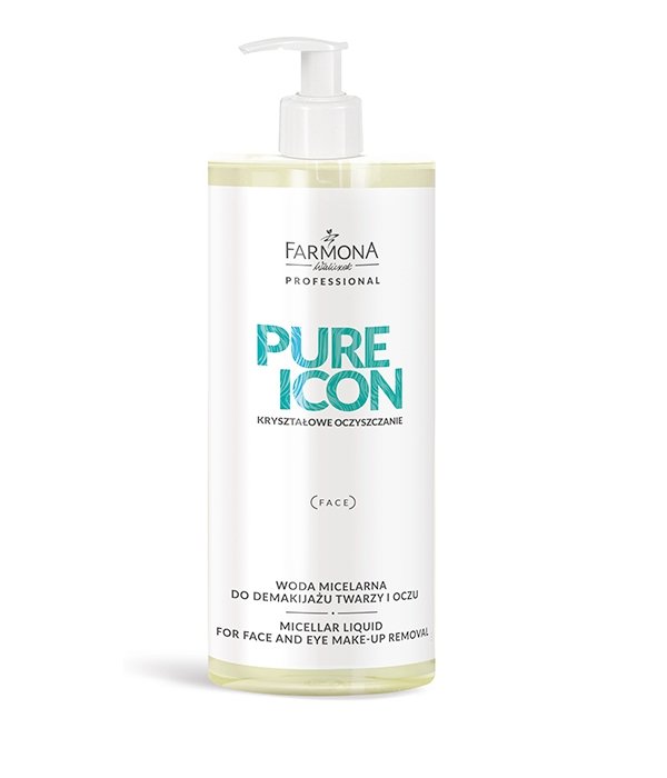 Farmona Pure Icon - Woda Micelarna do demakijażu twarzy i oczu - 500 ml