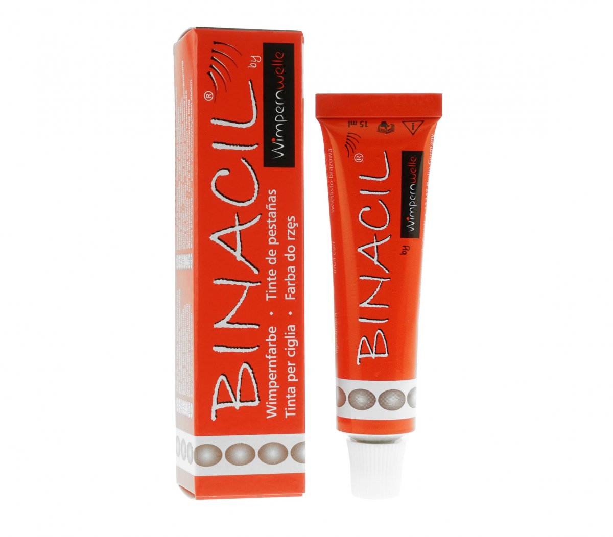 Henna Binacil żelowa - farba jasny brąz - 15 ml