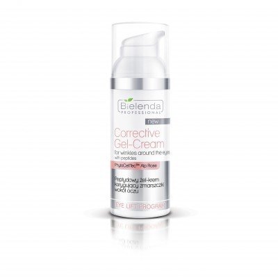 Bielenda Eye Lift Program Peptydowy krem-żel korygujący zmarszczki wokół oczu - 50ml