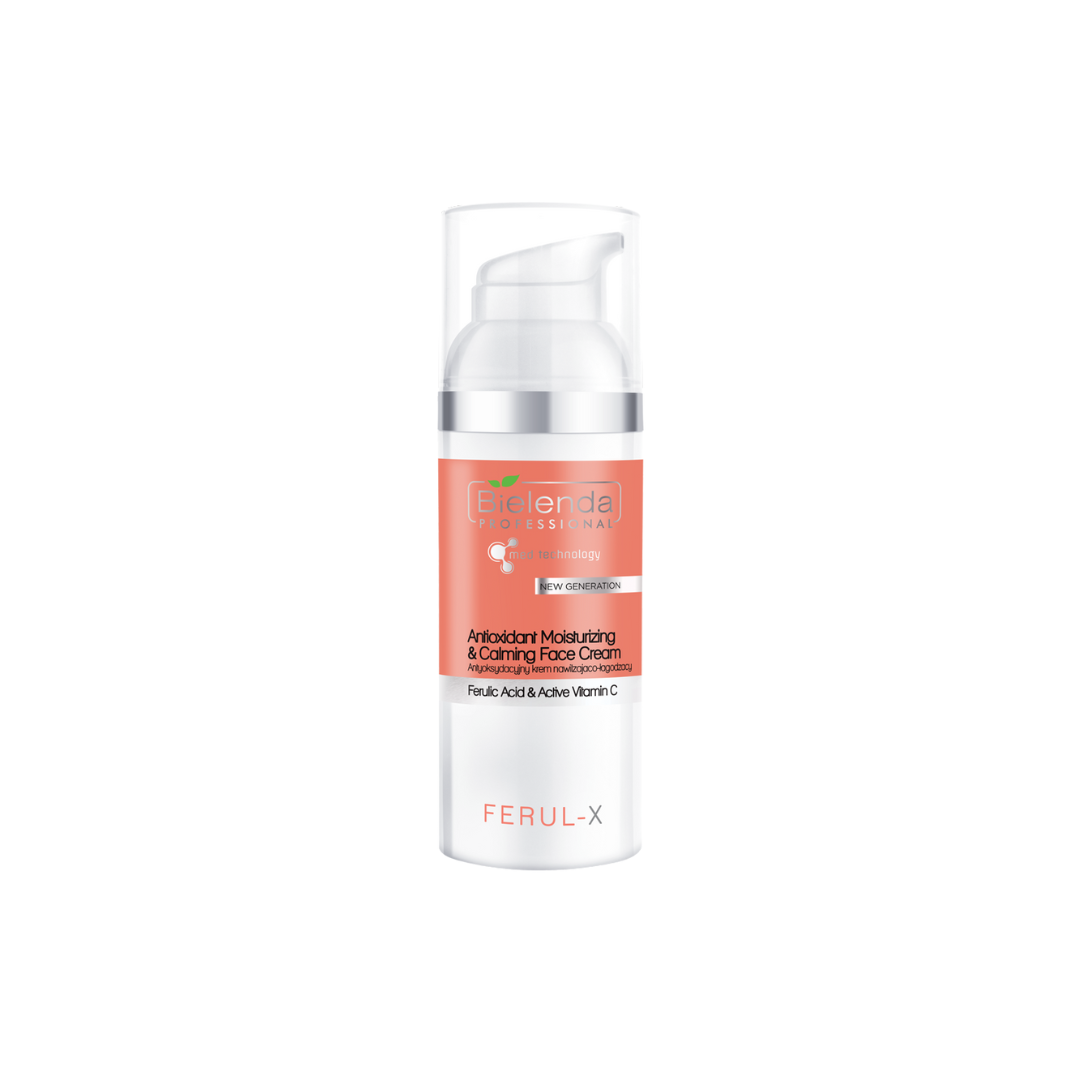 BIELENDA FERUL-X  Antyoksydacyjny krem nawilżająco-łagodzący 50ml