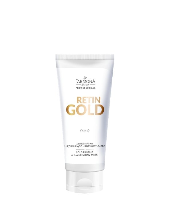 Farmona RETIN GOLD Złota maska ujędrniająco – rozświetlająca 200ml