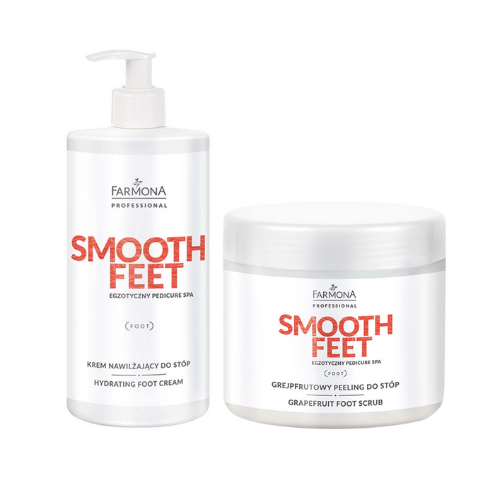 Farmona DUET Grejpfrutowy peeling do stóp + krem