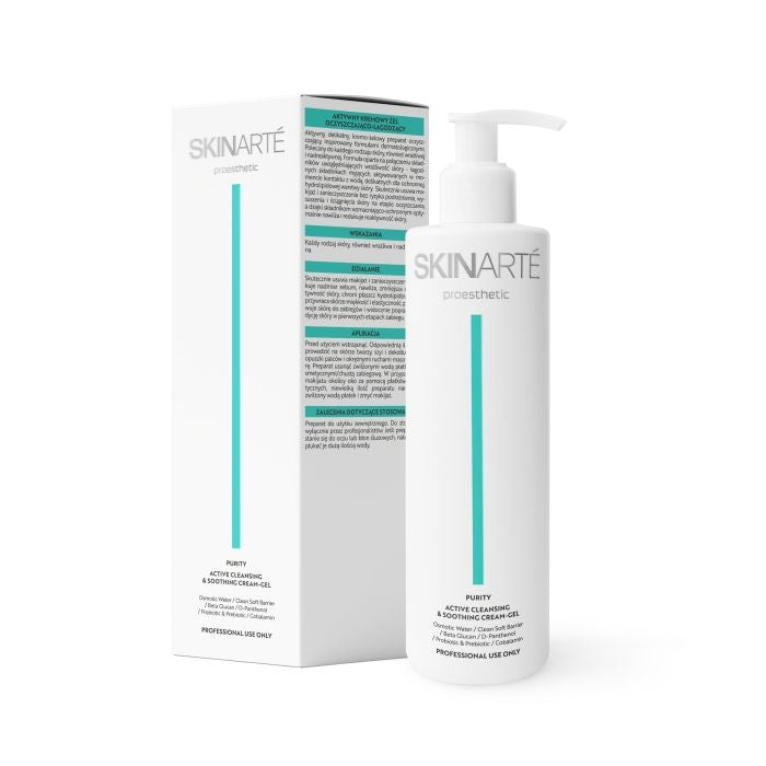 SkinArté Aktywny kremowy żel oczyszczająco-łagodzący 400ml