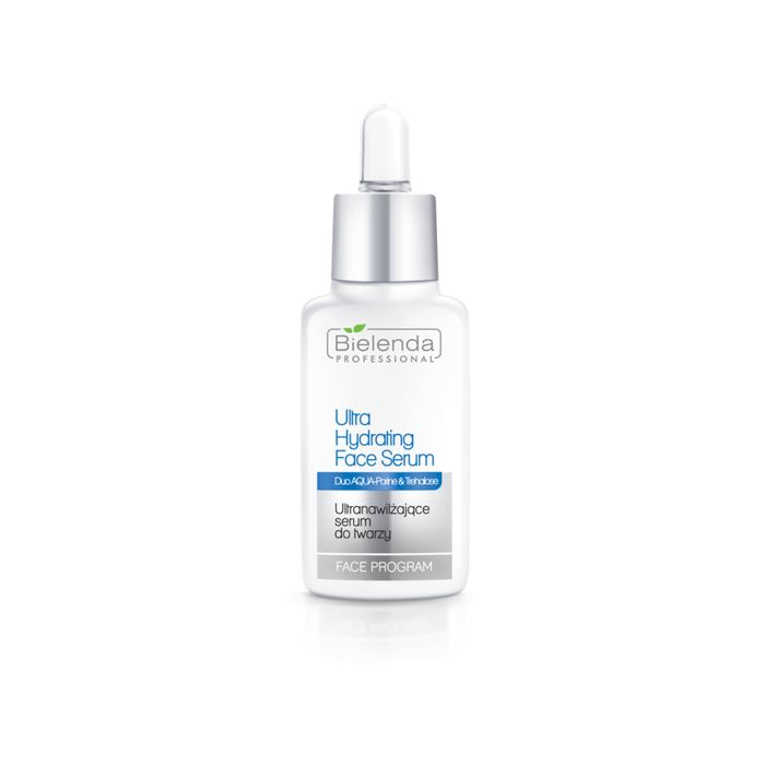 Bielenda Aqua-Porin Ultranawilżające serum do twarzy na bazie ciekłokrystalicznej - 30 ml