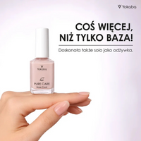 Yokaba PURE CARE BASE COAT – baza do lakieru klasycznego 15ml