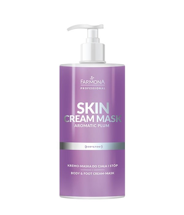 Farmona Skin Cream Mask Aromatic Plum - Kremo-Maska do Ciała i Stóp 500g