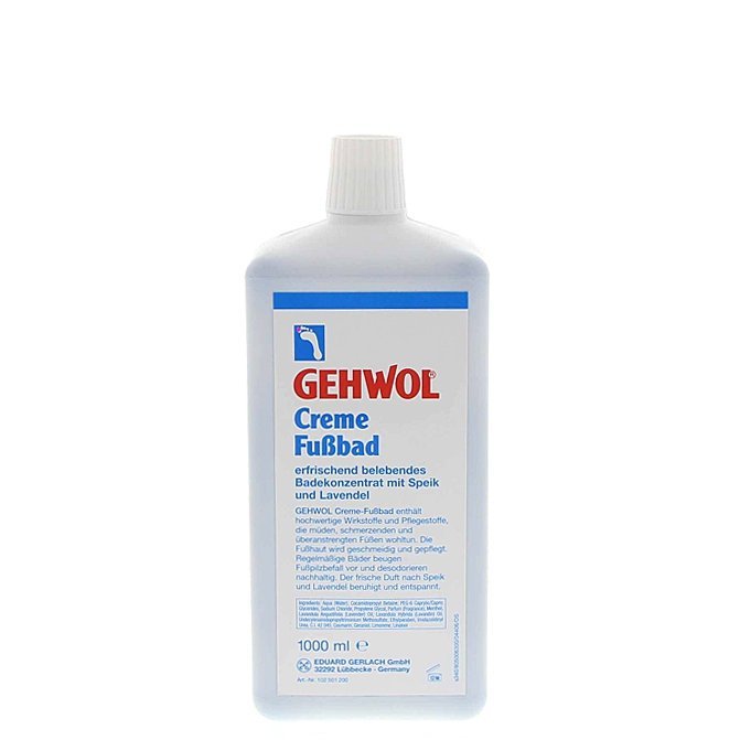 Gehwol Creme Fussbad - Płyn do kąpieli stóp z lawendą 1000ml