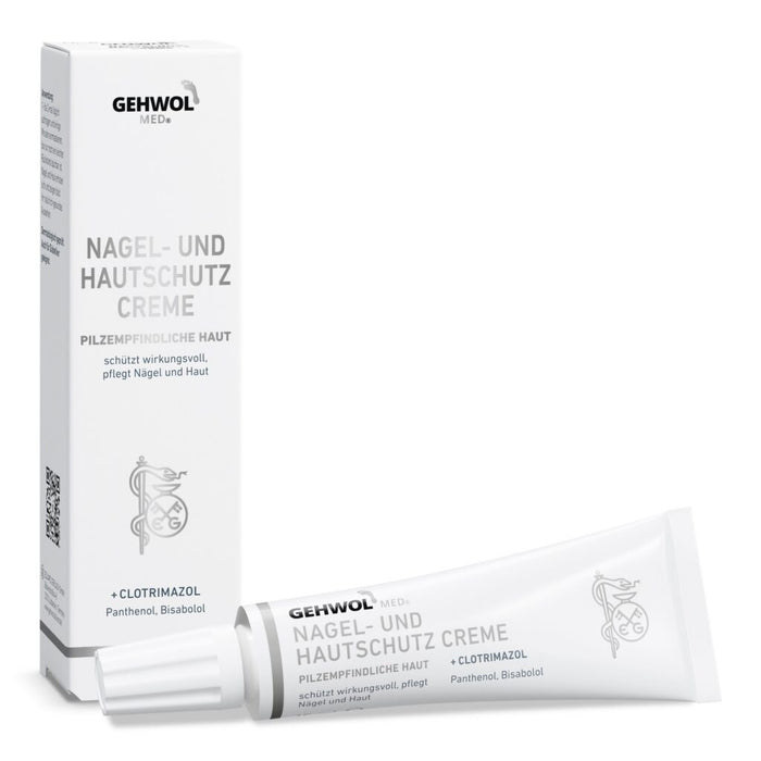Gehwol med Nagel-und hautschutz-creme - Krem pielęgnacyjny do paznokci i skórek - 15ml