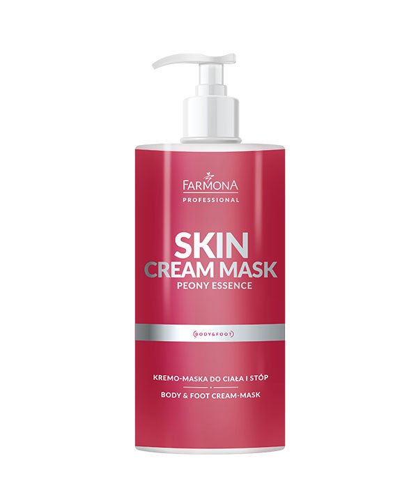 Farmona Skin Cream Mask  Peony Essence  - Kremo-Maska do Ciała i Stóp 500g