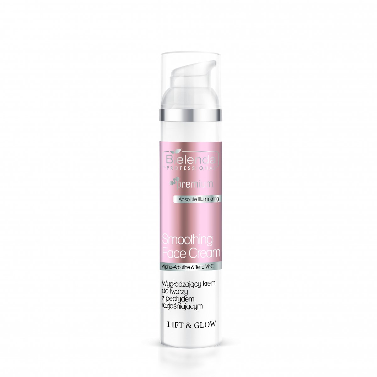 Bielenda Lift &amp; Glow Wygładzający krem do twarzy z peptydem rozjaśniającym 100ml