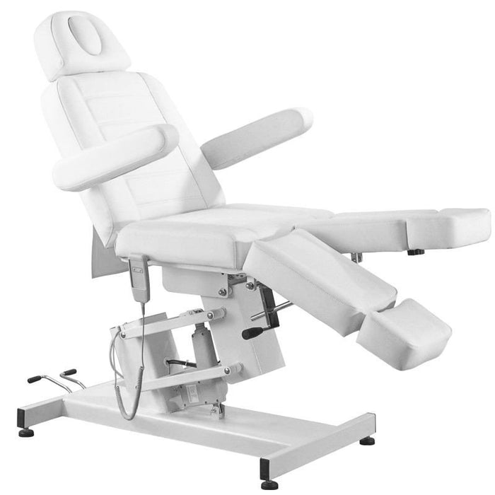 Fotel kosmetyczny elektr. Azzurro 706 Pedi 1sil. - biały