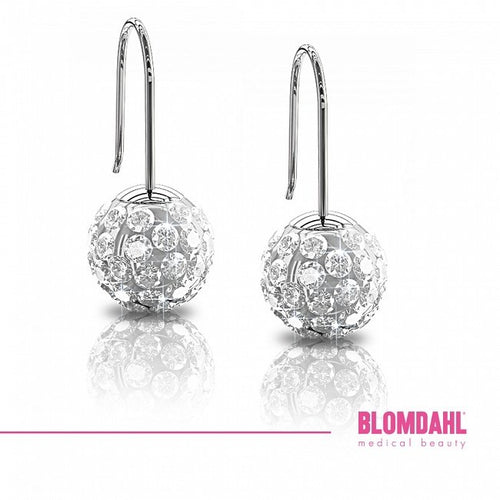 BLOMDAHL -Mini Pendant Crystal Ball White 6 mm SFJ