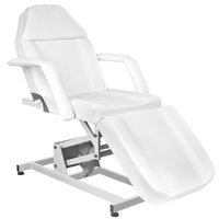 Fotel kosmetyczny elektr. Azzurro 673A 1sil. - biały