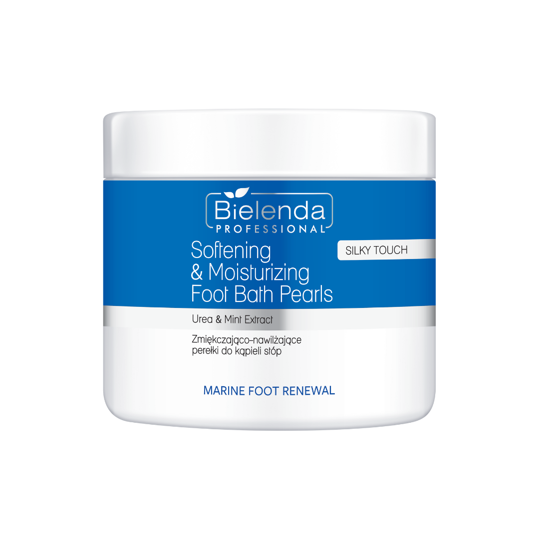 Bielenda MARINE FOOT RENEWAL Zmiękczająco-nawilżające perełki do kąpieli stóp, 400g