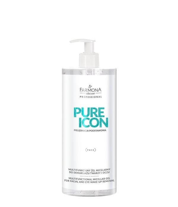 Farmona Pure Icon - Multifunkcyjny żel micelarny do demakijażu twarzy i oczu  500ml