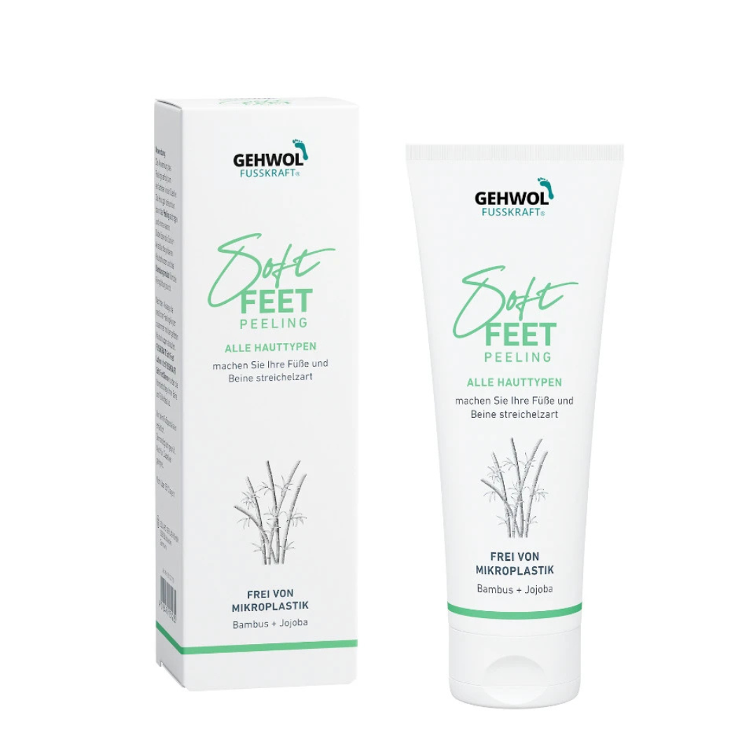Gehwol Fusskraft Soft Feet Peeling Bambusowy do stóp - 125 ml